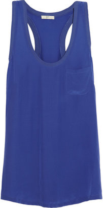 Joie Alicia washed-silk top