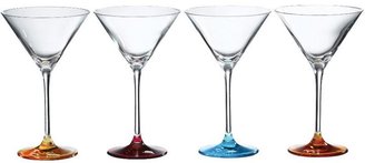 Royal Doulton Pop in for Drinks Martini Colour Glasses (4-Piece Set)