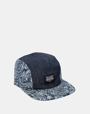 ASOS 5 Panel in Paisley - Blue