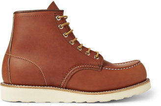 Red Wing Shoes Rubber-Soled Leather Boots