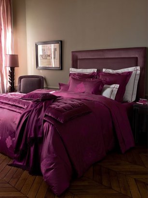 Yves Delorme Reflet rubino boudoir pillowcase