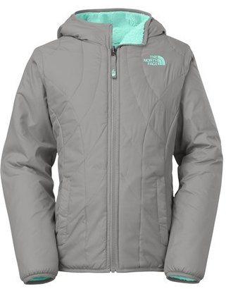 The North Face 'Perseus' Water Repellent HeatseekerTM Insulated Hooded Reversible Jacket (Little Girls)