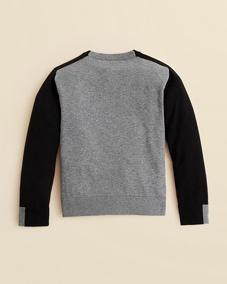 HUGO BOSS Boys' Bicolor Knitted Sweater - Sizes 8-16