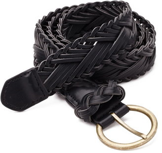 Forever 21 braided faux leather belt
