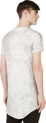 Julius Grey Mottled Graphic T-Shirt