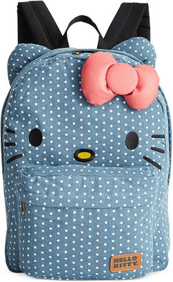 Hello Kitty Denim Backpack