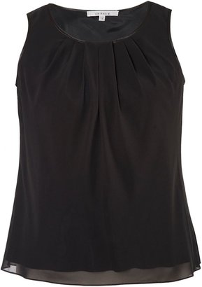 House of Fraser Chesca Tuck Detail Chiffon Camisole