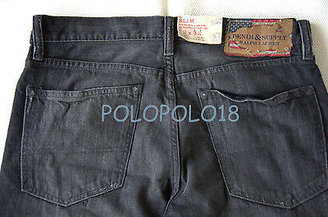 Denim & Supply Ralph Lauren New Vintage Black Jeans Pants Slim Fit