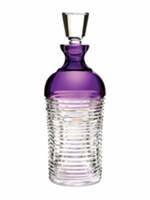 Waterford mixology circon purple decanter