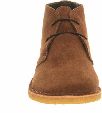Ask the Missus Cookie Desert Boots Cola Suede