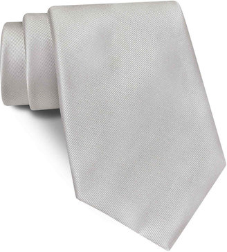 Claiborne Solid Micro-Textured Tie - Extra Long