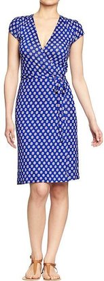Old Navy Women's Wrap-Front Jersey Dresses