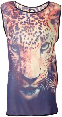 We Are Handsome jaguar print blouse