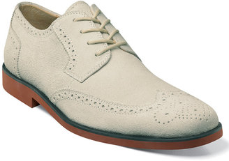 Stacy Adams Telford Wing-Tip Lace-Up Oxfords