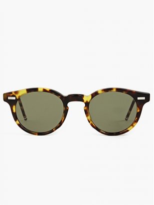 Thom Browne Men's Tortoise TB-404 Sunglasses