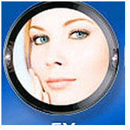 Zadro Wall Mount Mirror with Surround Light Magnification: 7X, Power Source: Hardwired,