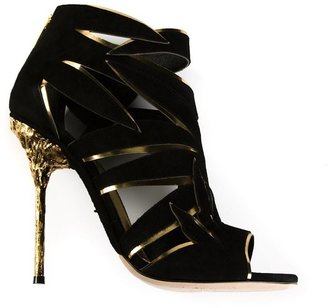 Sergio Rossi 'Ramage' cut-out ankle boot