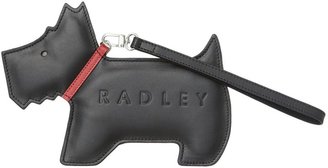 Radley Heritage dog black medium wristlet