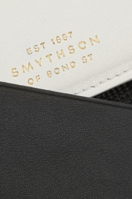 Smythson Panama leather wallet