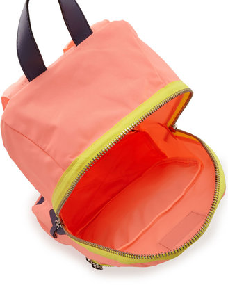 Marc by Marc Jacobs Domo Arigato Packrat Backpack, Fluoro Coral