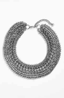 Tasha Chain Mesh Collar Necklace