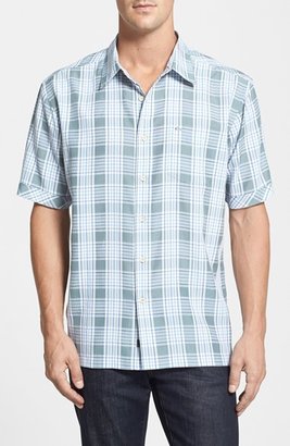 Quiksilver Waterman Collection 'Isla Boca' Regular Fit Short Sleeve Sport Shirt