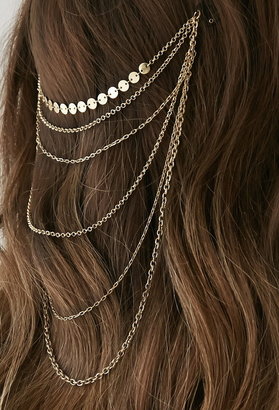 Forever 21 layered chain head piece