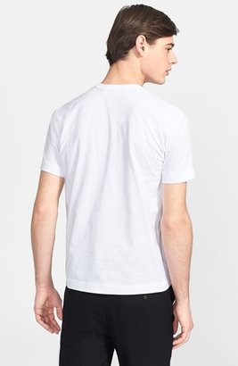 Comme des Garcons Men's Cotton Jersey T-Shirt, Size Small - White