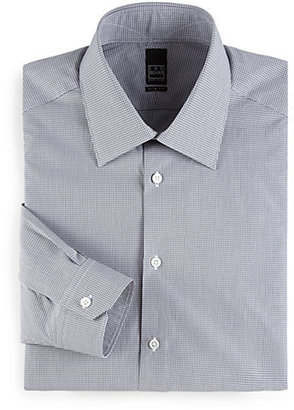 Ike Behar Slim-Fit Crosby Printed Dress Shirt