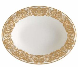 Waterford Lismore Lace Gold Oval Vegetable Dish
