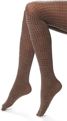 Hue Glen Plaid Tights with Control Top