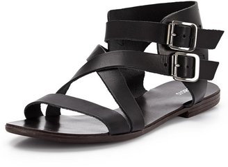 Oasis Simple Leather Gladiator Sandals
