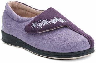 Padders - Purple 'Hug' Ballerina Memory Foam Slippers