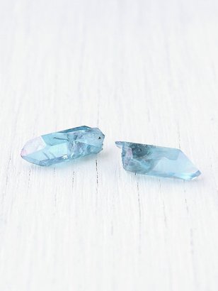 Free People Meaningful Crystal Stud Earrings