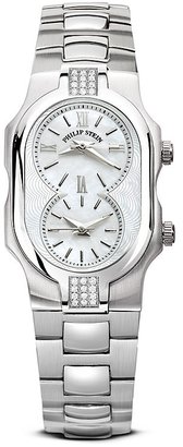 Philip Stein Teslar Small Signature Sport Stainless Steel and Diamond Case, 27mm