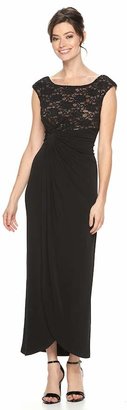 Connected Apparel Gathered Full-Length Dress - Women's