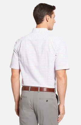 Nordstrom Regular Fit Short Sleeve Seersucker Sport Shirt