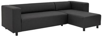 Clarke Faux Leather Right Hand Corner Group Sofa