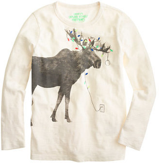 J.Crew Kids' holiday moose T-shirt