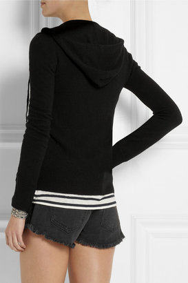 J.Crew Collection cashmere hooded top