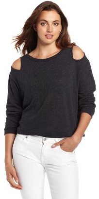 LnA Women's Scarlette Cold Shoulder Sweater