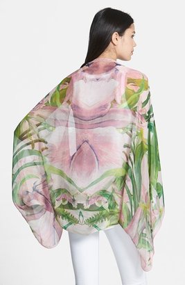 Ted Baker 'Jungle Orchid' Kimono Cape