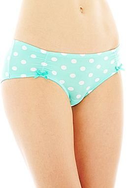 JCPenney Flirtitude Ruched Microfiber Hipster Panties