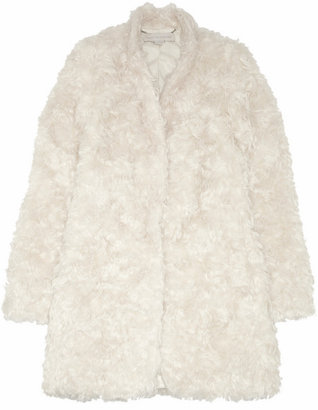 Stella McCartney Bryce mohair-blend faux fur coat