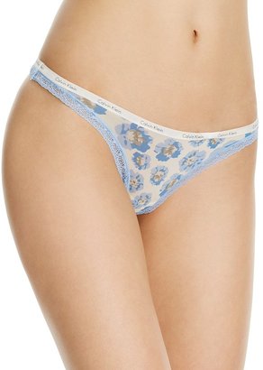 Calvin Klein Underwear Thong - Bottoms Up #D3445