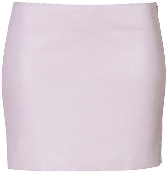Jitrois Leather Mini-Skirt