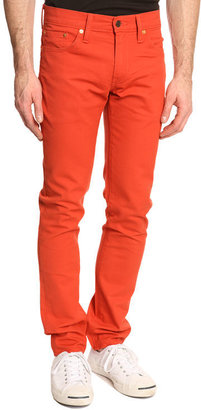 Levi's 511 Slim-cut Red Jeans