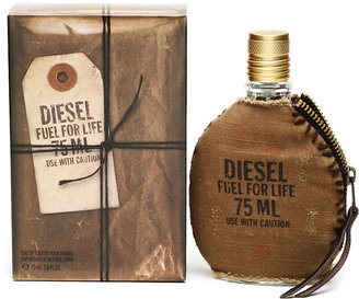 Diesel Fuel For Life Men Eau de Toilette Spray with Pouch 2.6 fl oz (75 ml)