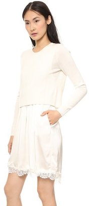 Clu Sweater Attached Slip Dress