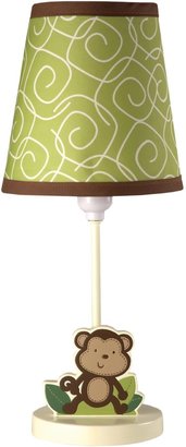 Crown Crafts Inc NoJo Little Bedding Jungle Time Lamp and Shade